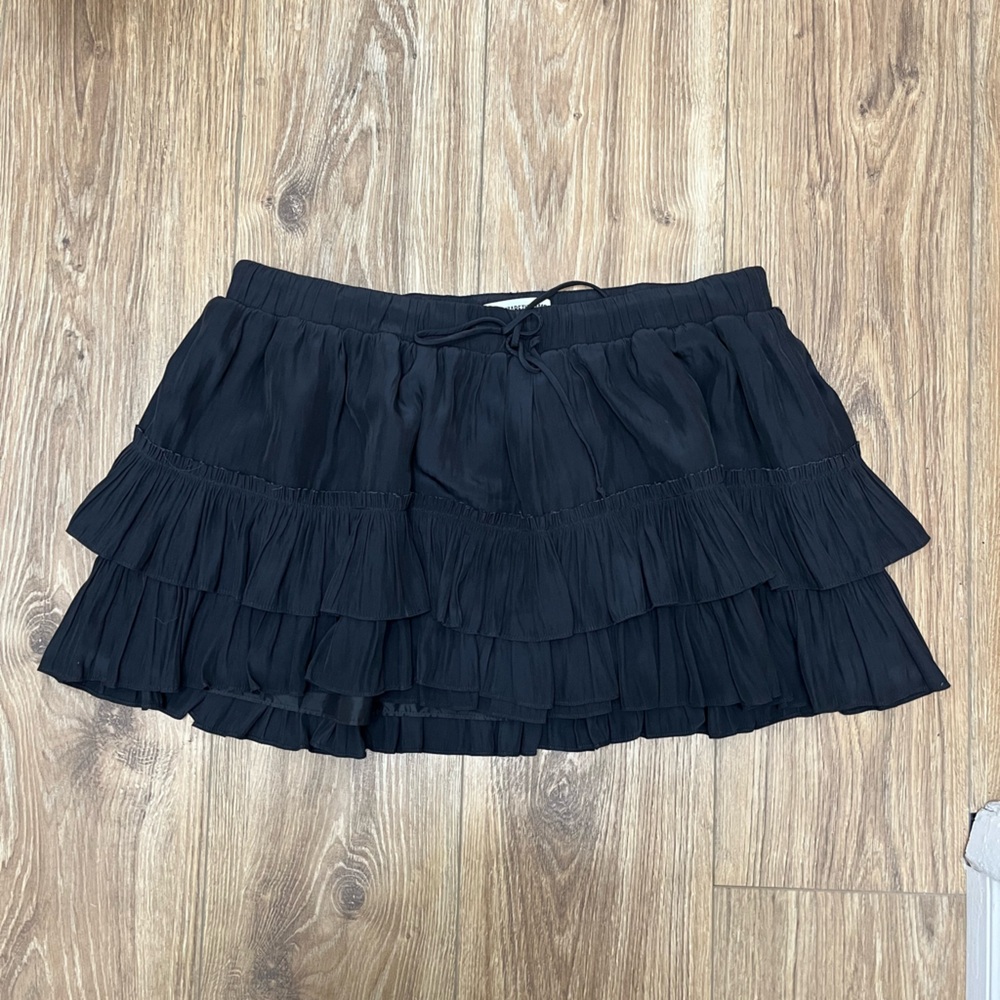 Elizabeth & James Ruffled Skirt w/ Drawstring Waist Sz M